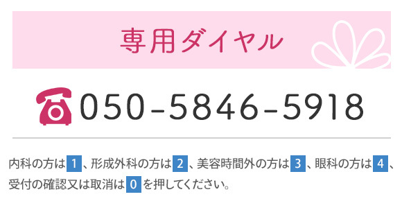 専用ダイヤル